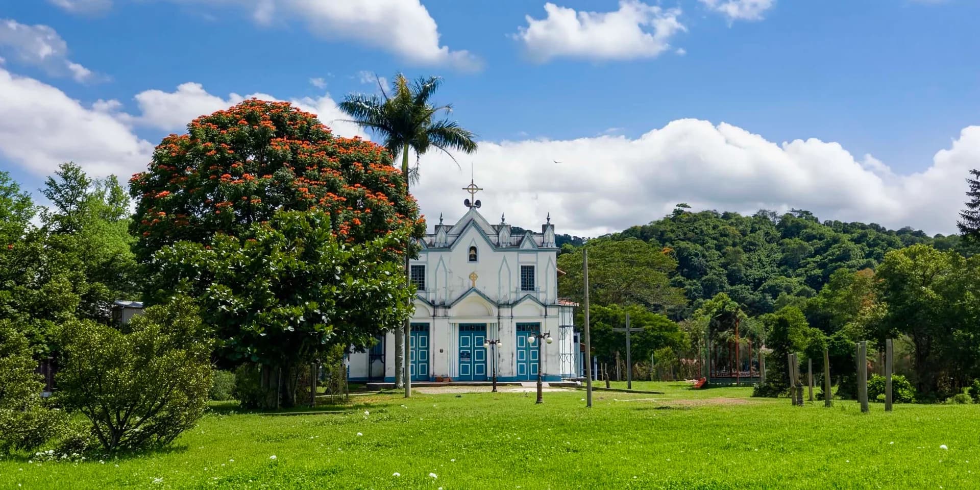 Vista do povoado Santo Antônio de Vargem Alegre